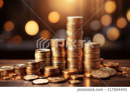 堆積的金幣 堆積的金幣 117904493