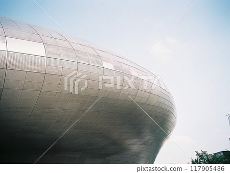 藍天與DDP東大門設計廣場 117905486