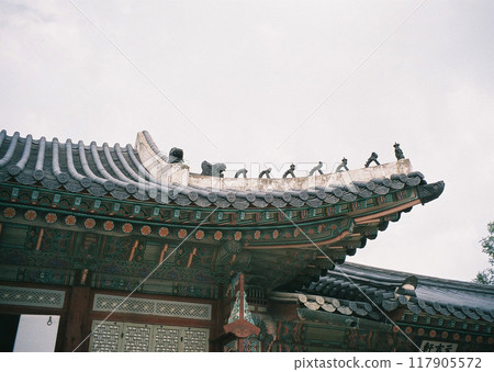 景福宮屋頂上排列著的動物 景福宮屋頂上排列著的動物 117905572