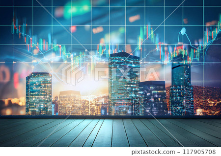 Stock market economic image Stock market economic image 117905708