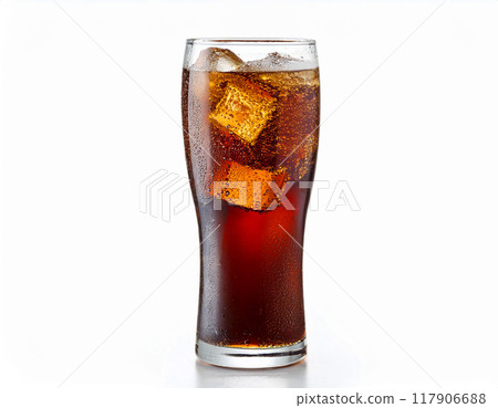 Coke in the glass 117906688