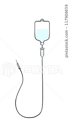 Illustration of drip 117908659