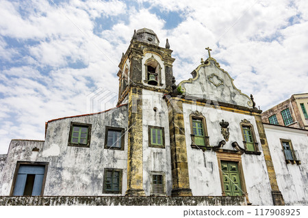 Church in the historic center of the city of Olinda Church in the historic center of the city of Olinda 117908925