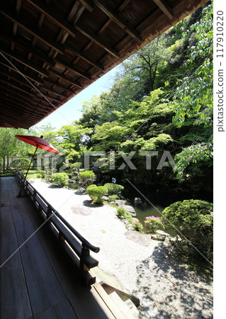 Otsu City, Shiga Prefecture, Japanese garden at Enman-in Temple Otsu City, Shiga Prefecture, Japanese garden at Enman-in Temple 117910220