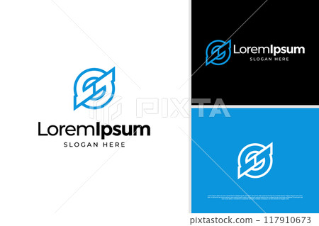 Infinity letter T logo vector design template Infinity letter T logo vector design template 117910673