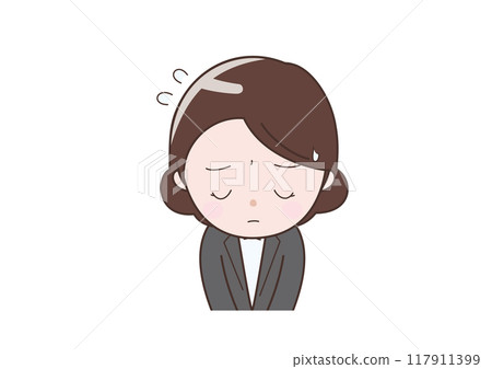提供簡報集的女商人 提供簡報集的女商人 117911399