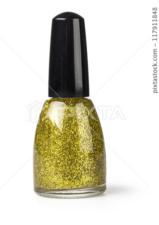 Front view  nail polish isolated 117911848