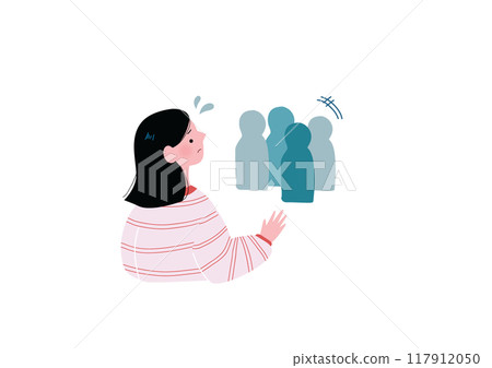 一名日本女性在留學目的地無法參與對話的插圖 117912050