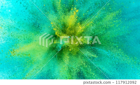 Coloured Powder Explosions, Holi Smoke Colours. 117912092