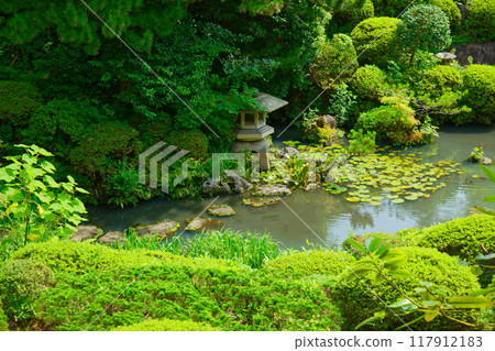 Homma Family Villa: View of the garden from Seienkaku, Homma Museum of Art Homma Family Villa: View of the garden from Seienkaku, Homma Museum of Art 117912183