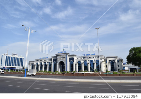 Tashkent Station building, Uzbekistan 117913084