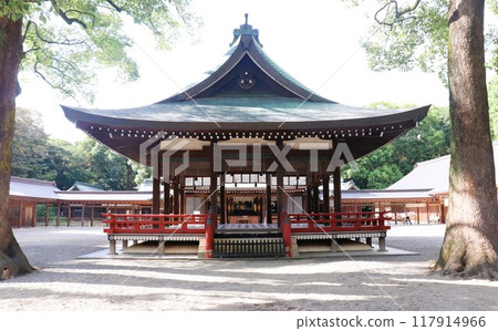 Dance hall, Hikawa Shrine, Omiya City, Saitama Prefecture Dance hall, Hikawa Shrine, Omiya City, Saitama Prefecture 117914966