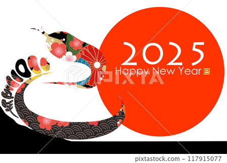 2025新年賀卡材料 117915077
