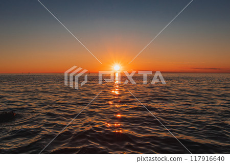 An incredibly beautiful sunset in Porec near the Parentium Hotel An incredibly beautiful sunset in Porec near the Parentium Hotel 117916640