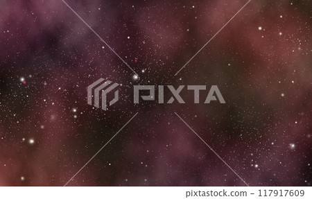 A stylish, cute, and beautiful starry sky background. Countless stars shine in the night sky, creating a fantastic atmosphere. Red, A stylish, cute, and beautiful starry sky background. Countless stars shine in the night sky, creating a fantastic atmosphere. Red, 117917609