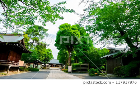 Shoin Shrine in Setagaya, Tokyo, dedicated to Yoshida Shoin Shoin Shrine in Setagaya, Tokyo, dedicated to Yoshida Shoin 117917976