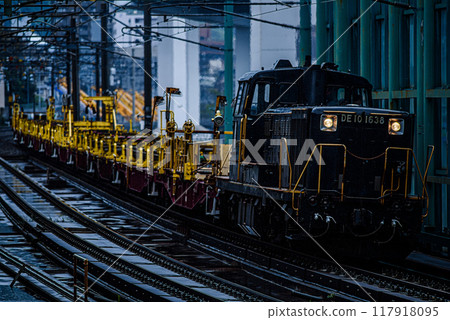 Special trains for construction work 117918095