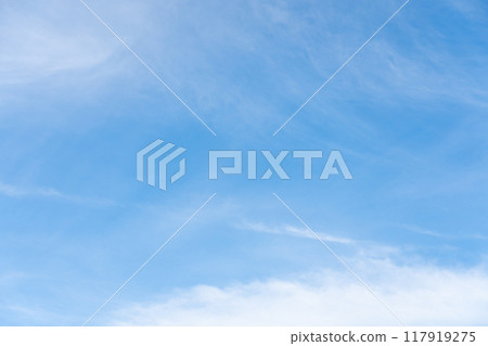 Blue color sky with white cloud background Blue color sky with white cloud background 117919275