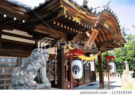 Fuji Sengen Shrine, the god of child rearing in Fujioka, Fujioka City, Gunma Prefecture 117919346