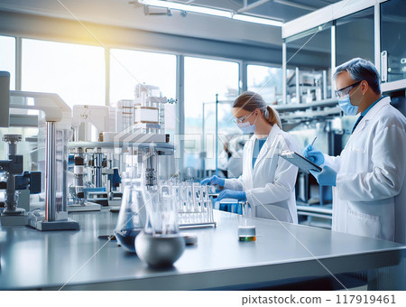 製藥公司的實驗 製藥公司的實驗 117919461