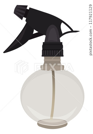 Hairdresser spray water salon bottle cartoon icon Hairdresser spray water salon bottle cartoon icon 117921129