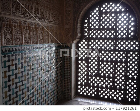 Turkish decorated wall 117921261