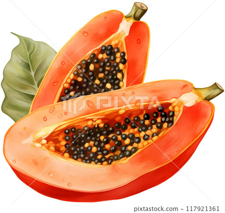 Papaya Papaya 117921361