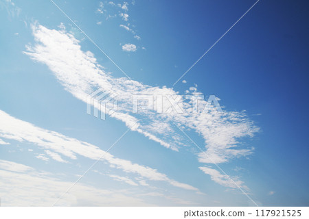 Nature background of sky view with clounds. Nature background of sky view with clounds. 117921525