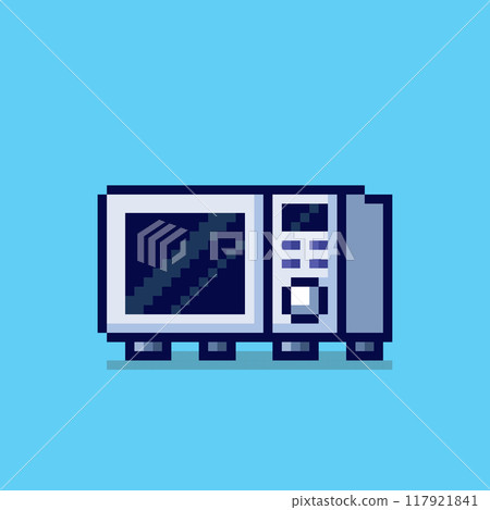 Pixel art microwave game asset design Pixel art microwave game asset design 117921841