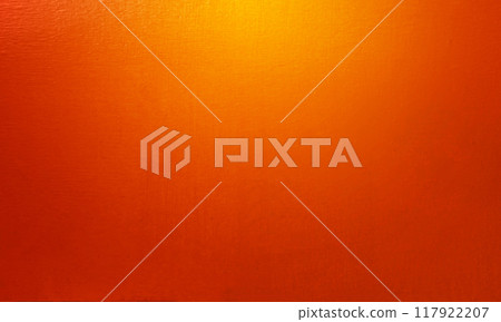 The floor and walls of the room were orange as a background. 117922207