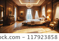 Luxury hotel bedroom 117923858