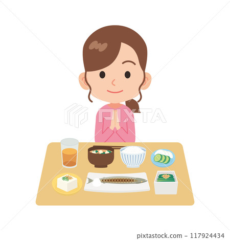 People who eat a balanced diet 117924434