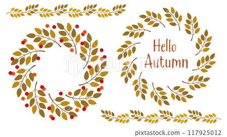 秋葉圓框和線組/橄欖色 117925012