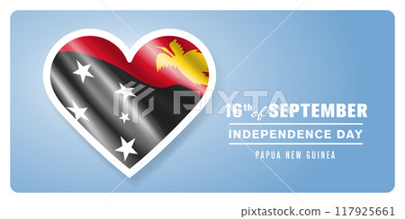 Papua New Guinea happy independence day greeting card, banner vector illustration Papua New Guinea happy independence day greeting card, banner vector illustration 117925661
