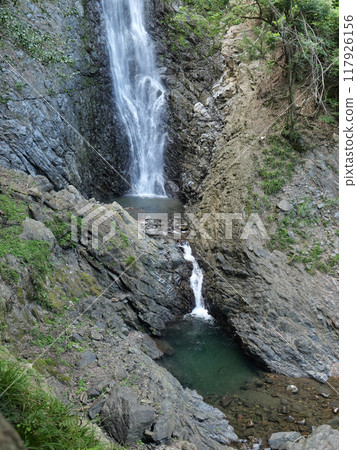 靜岡縣藤枝市 Umine 瀑布,8 月 靜岡縣藤枝市 Umine 瀑布,8 月 117926156