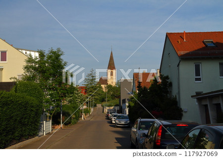 St. Peter's Church in Gerlingen, Baden-Wurttemberg, Federal Republic of Germany, Europe St. Peter's Church in Gerlingen, Baden-Wurttemberg, Federal Republic of Germany, Europe 117927069