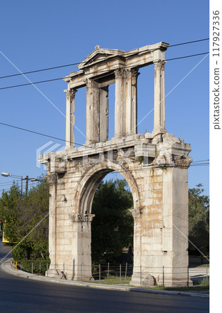 The Arch of Hadrian in Athens 117927336