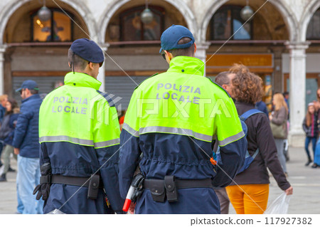 Venice local policemen Venice local policemen 117927382