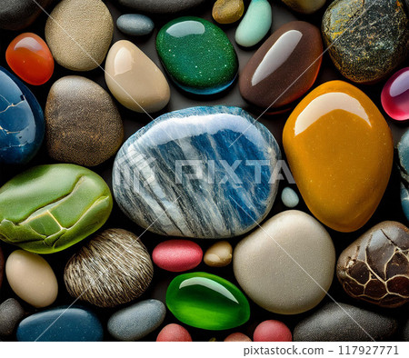 背景顏色多彩紋理石材 117927771