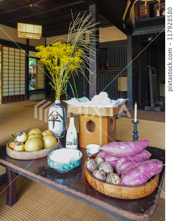 Mid-Autumn Moon - Moon Viewing Offerings (Okamoto Park, Setagaya, Tokyo) 117928580