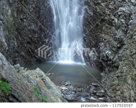 Fujieda City, Umine Falls, August Fujieda City, Umine Falls, August 117928597