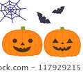 Halloween Jack-o-lantern 117929215