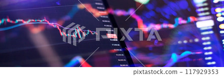 Background of economic trends for business ideas and trading on stock exchanges. Abstract finance background. Background of economic trends for business ideas and trading on stock exchanges. Abstract finance background. 117929353