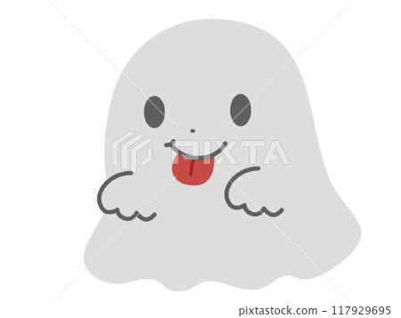 cute ghost illustration cute ghost illustration 117929695