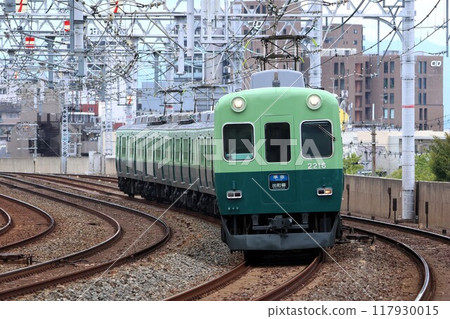 [京阪]2200系列～復興畫作～（京阪本線：西山莊站） 117930015