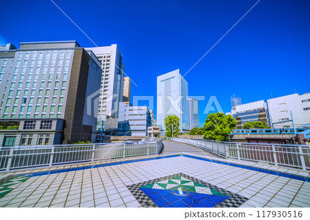 日本橫濱市景櫻木町站、新南口、火車、大都會飯店、橫濱市政廳等景觀=2020年8月17日 日本橫濱市景櫻木町站、新南口、火車、大都會飯店、橫濱市政廳等景觀=2020年8月17日 117930516