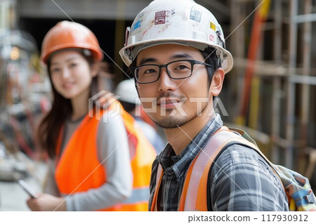 具有特定技能的印尼工人 117930912