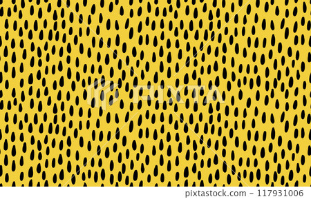 Simple small dash seamless pattern on yellow background Simple small dash seamless pattern on yellow background 117931006