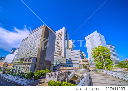Yokohama cityscape in Japan: View of Sakuragicho Station's New South Exit, Hotel Mets, elevators, Yokohama City Hall, etc. (August 2024) Yokohama cityscape in Japan: View of Sakuragicho Station's New South Exit, Hotel Mets, elevators, Yokohama City Hall, etc. (August 2024) 117931665