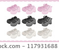 Lolita style shoes set 117931688